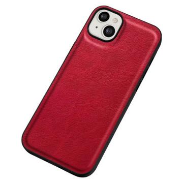 iPhone 15 Plus - Coque de protection Retro en similicuir