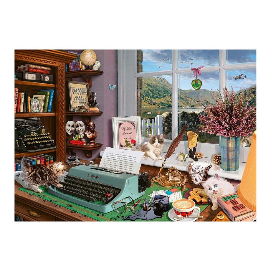 Schmidt Spiele  Puzzle Secret Am Schreibtisch (1000Teile) 