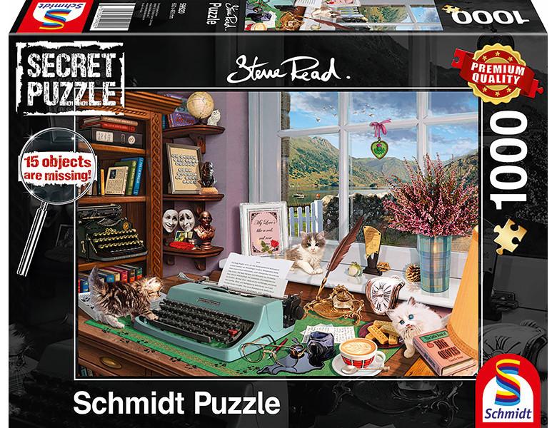 Schmidt Spiele  Schmidt Puzzle Am Schreibtisch 1000 Teile 