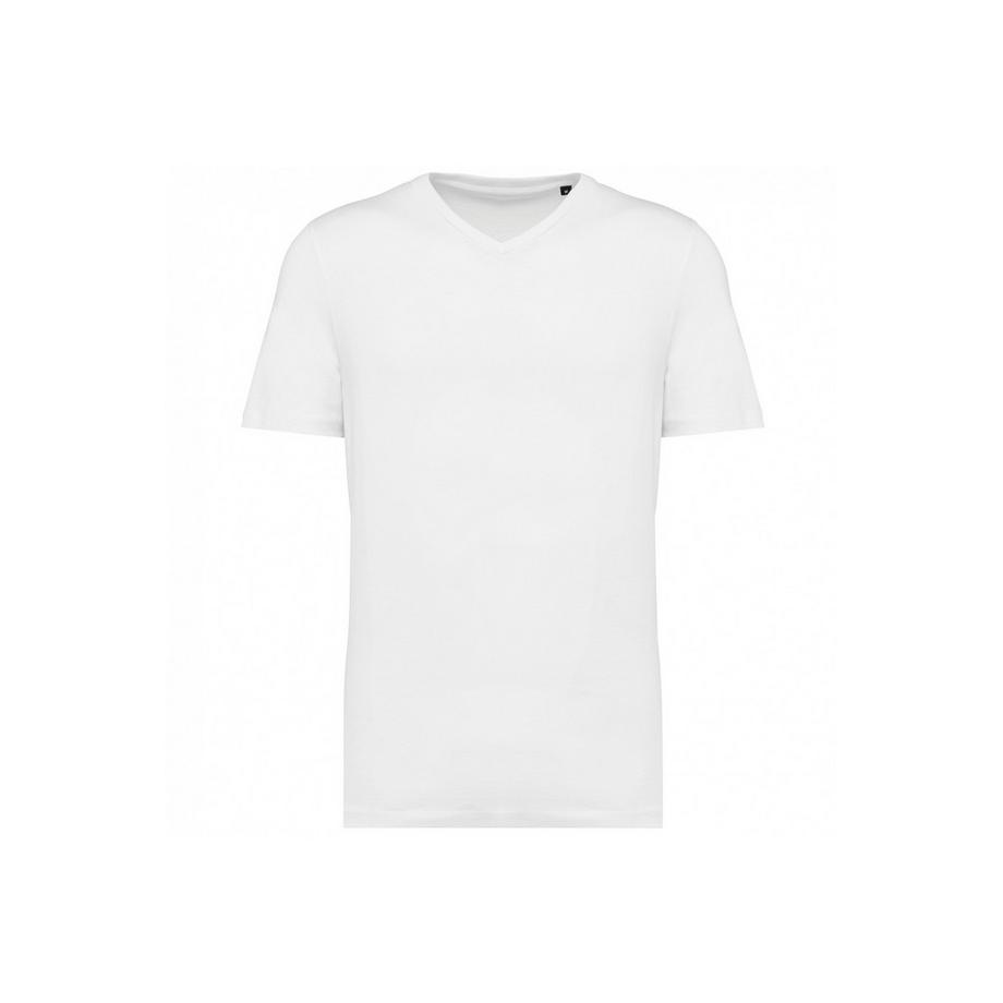 t-shirt suprima con scoo a v