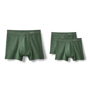 Organic Boxer Albertine in Green: Natural & Soft (2 boxers)