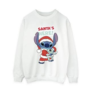 Disney Santa's Here Bedrucktes Sweatshirt  