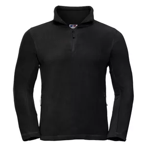 Outdoor Fleecepullover mit Reißverschluss am Kragen