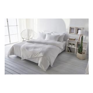 Living Home Uni Satin Taie d'oreiller  