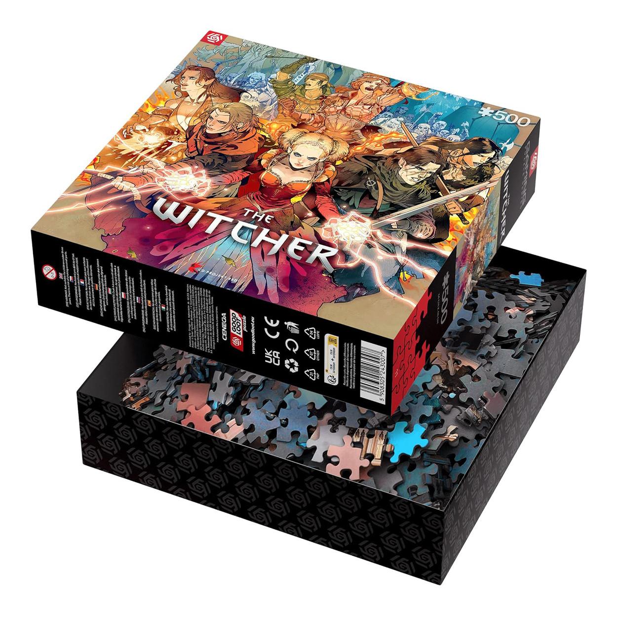 Good Loot  The Witcher Gaming Puzzle Scoia'tael (500 Teile) 