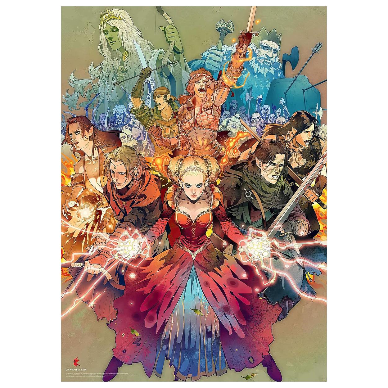 Good Loot  The Witcher Gaming Puzzle Scoia'tael (500 Teile) 