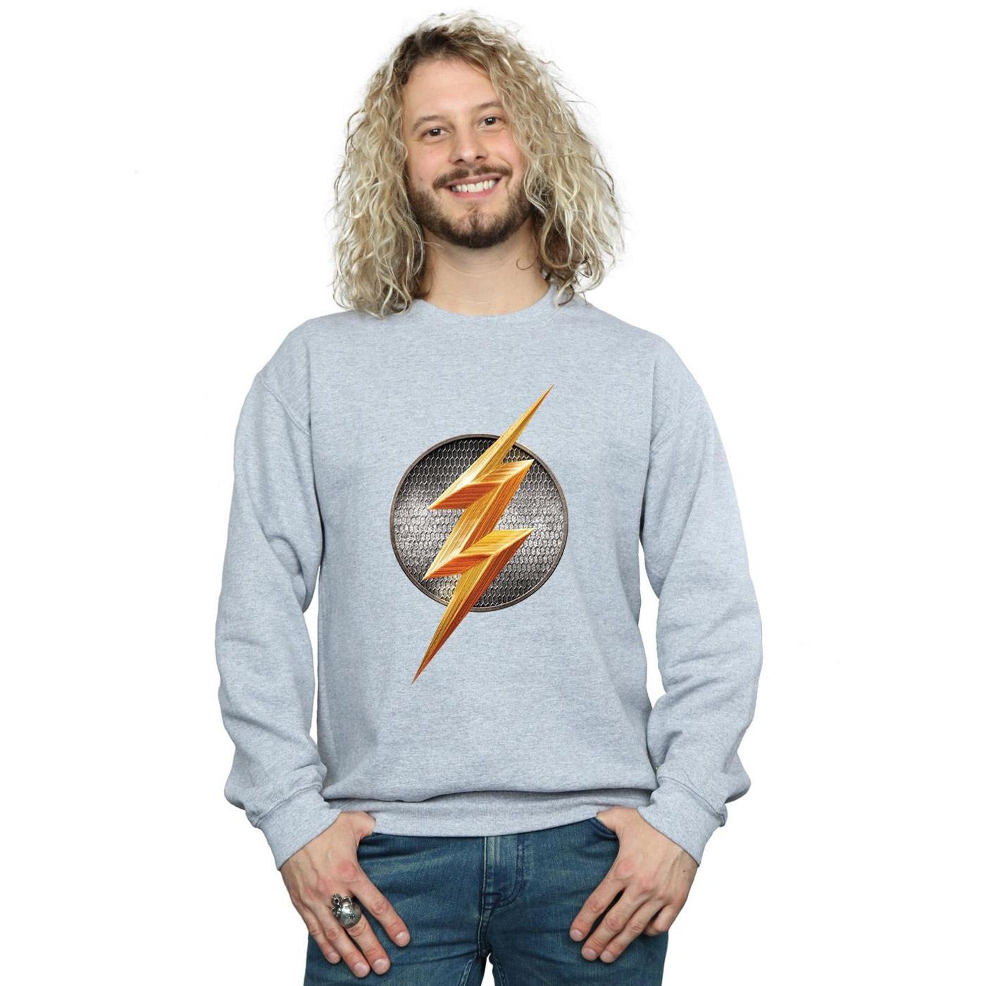 DC COMICS Justice League Flash Logo Felpa  