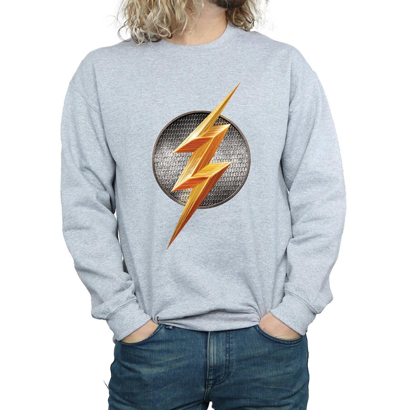DC COMICS Justice League Flash Logo Felpa  
