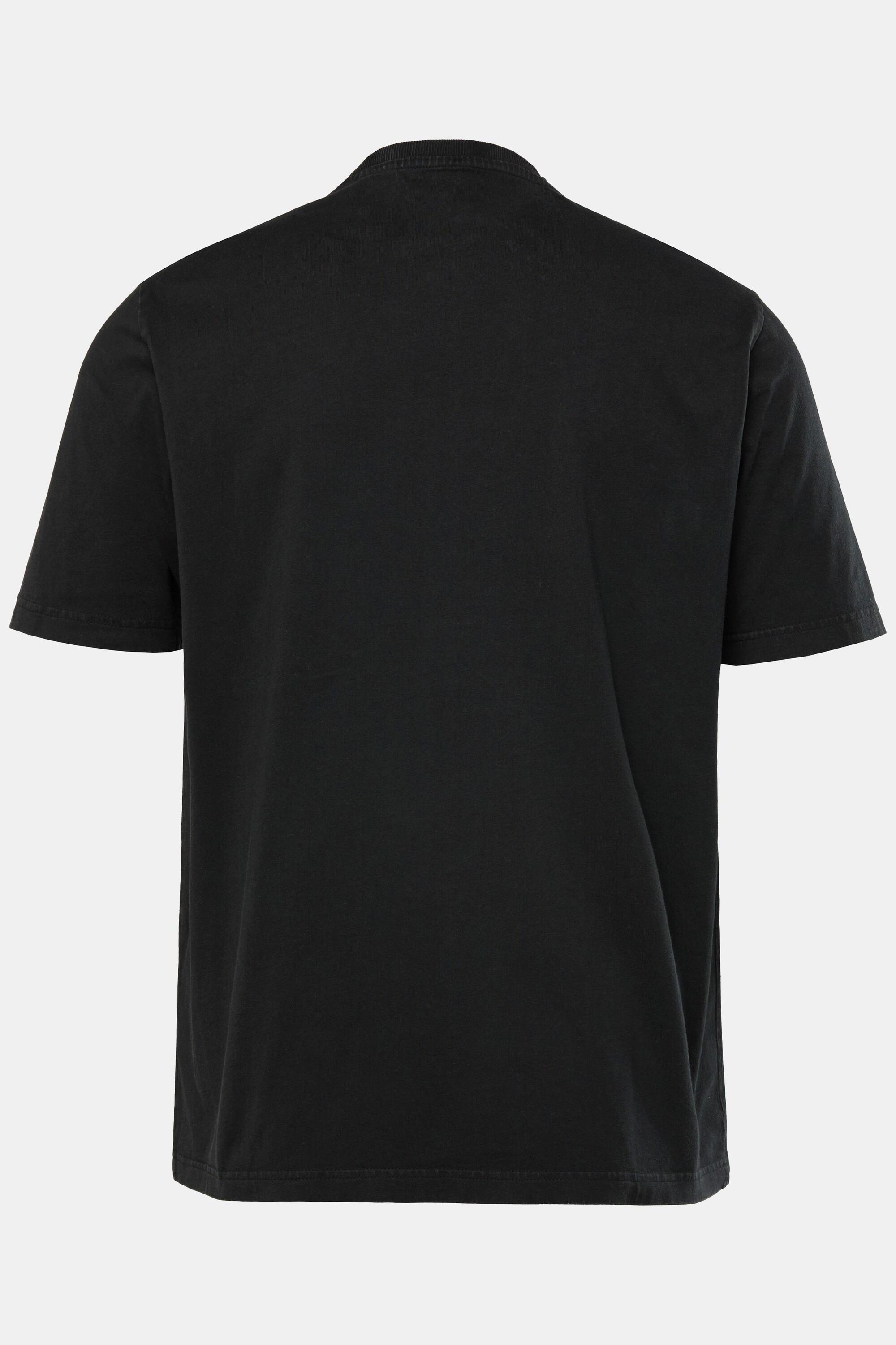 JP1880 T-shirt Mezza Manica Stampa sul Petto Stile Vintage  