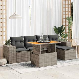 VidaXL Garten sofagarnitur poly-rattan  