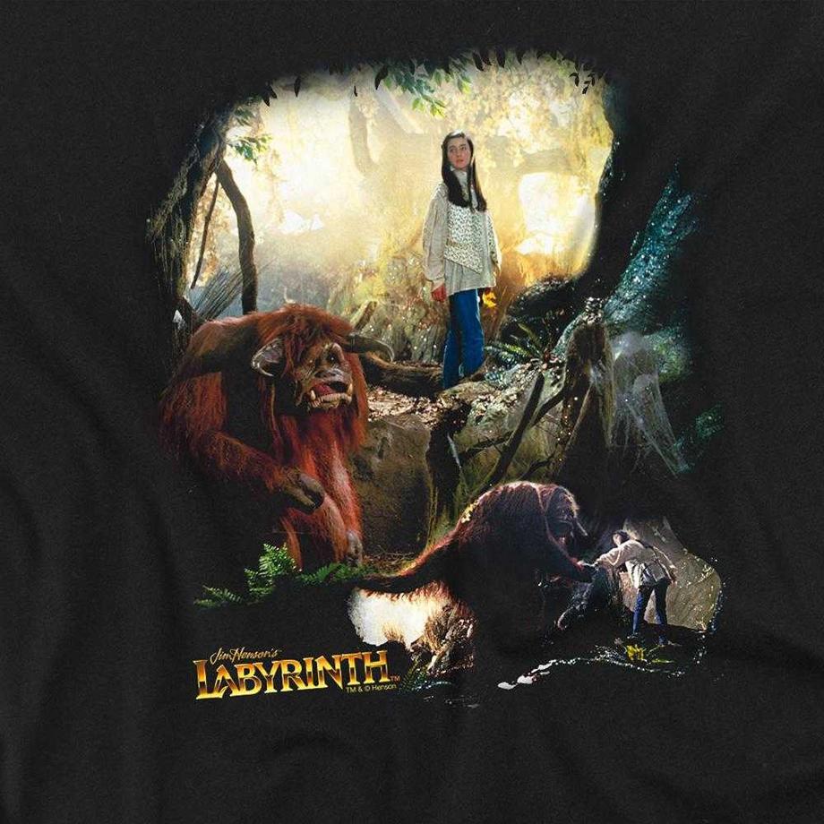 Labyrinth  T-ShirtManches Longues Motif Sarah Et Ludo 