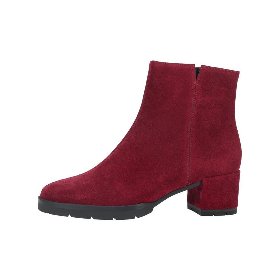 Högl Veloursleder Stiefelette mit Blockabsatz  