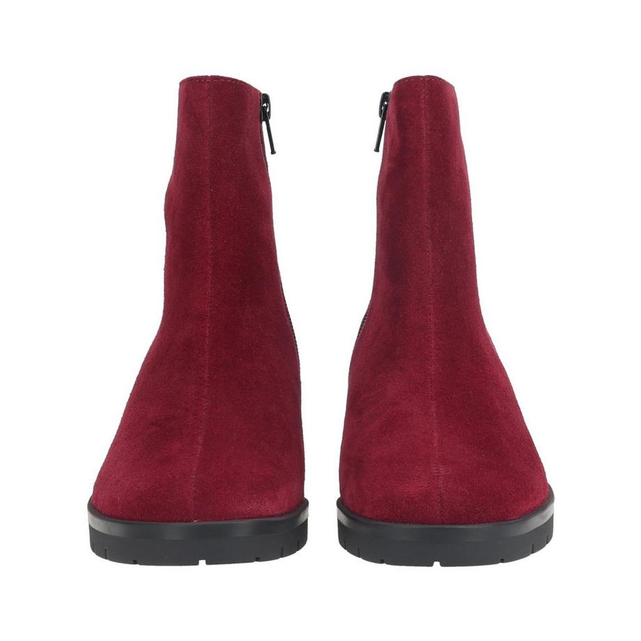 Högl Veloursleder Stiefelette mit Blockabsatz  