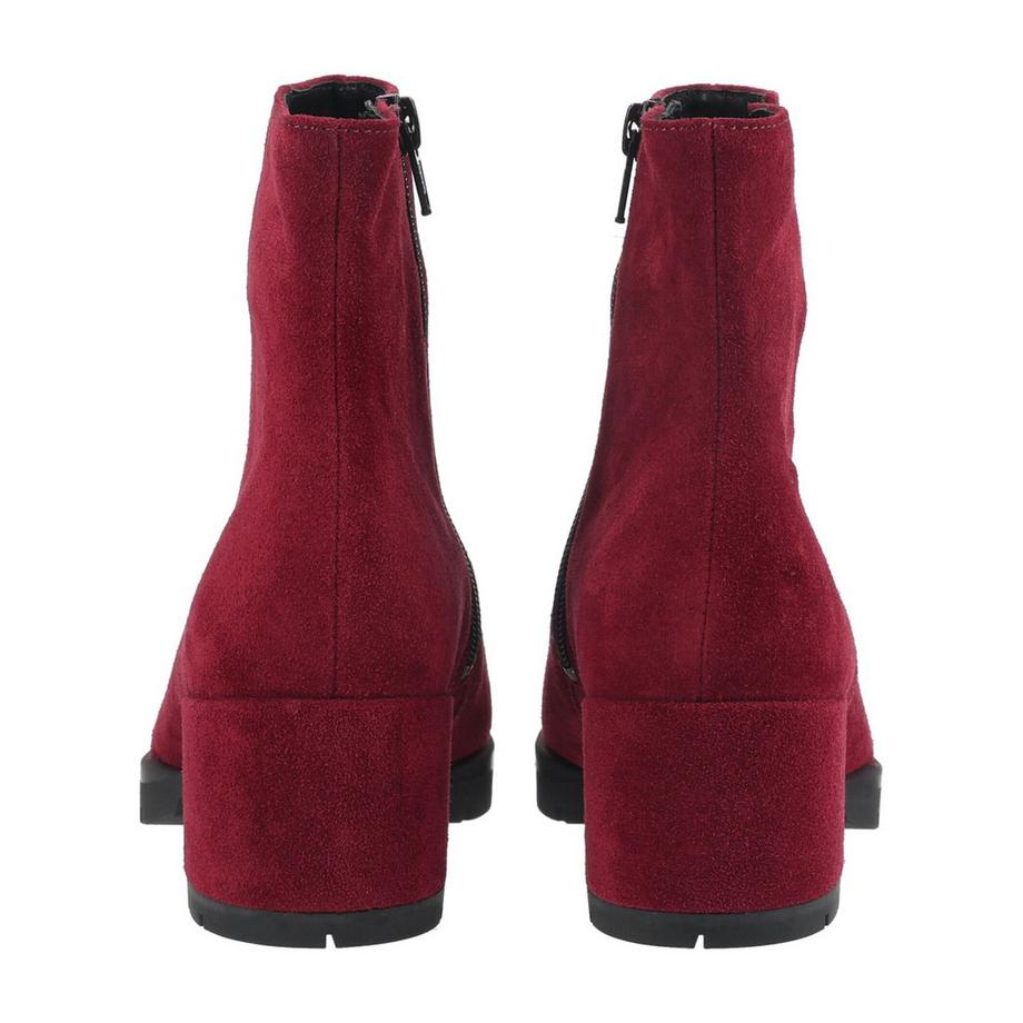 Högl Veloursleder Stiefelette mit Blockabsatz  