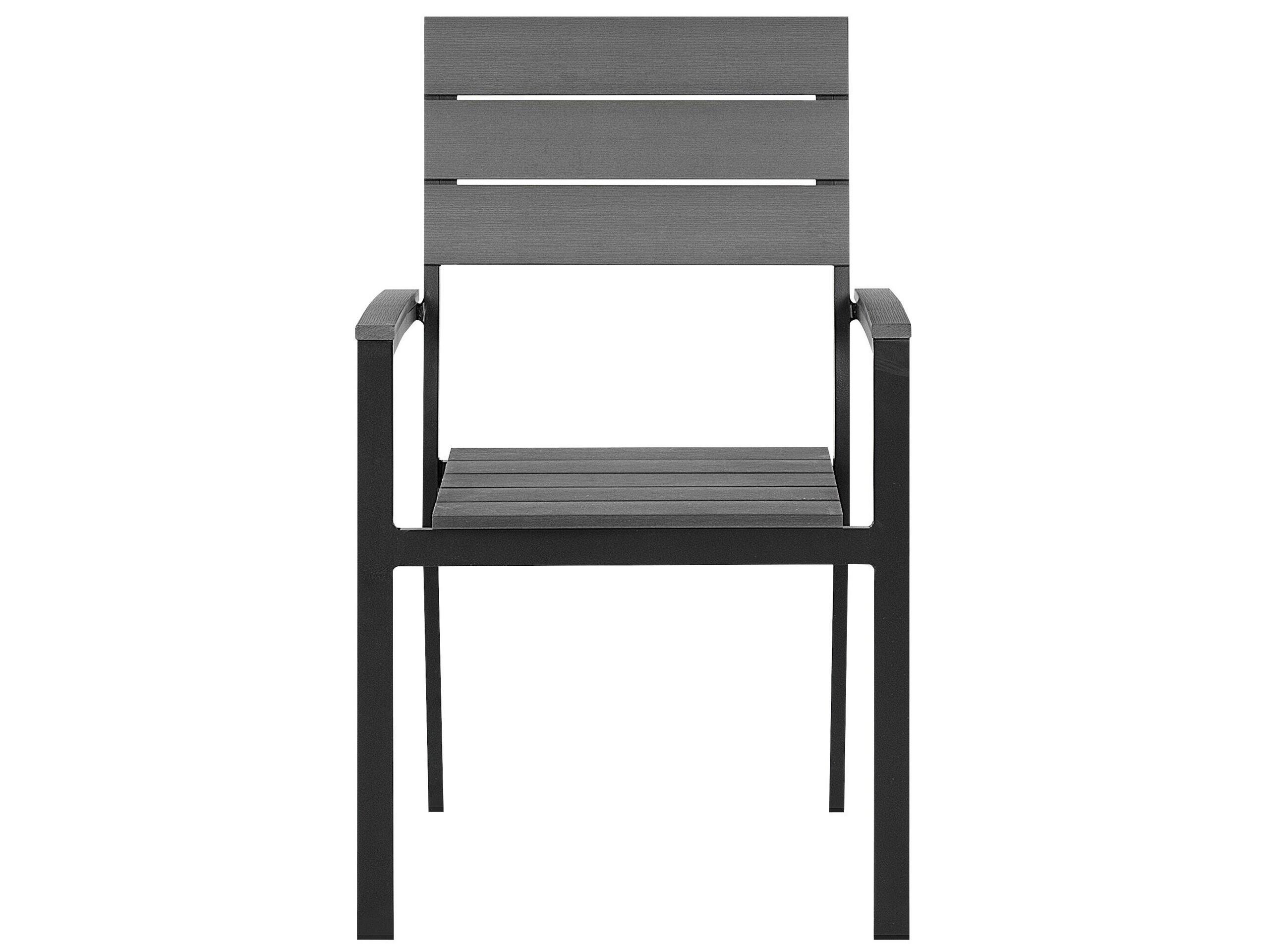 Beliani Set mit 6 Stühlen aus Kunstholz Modern COMO  