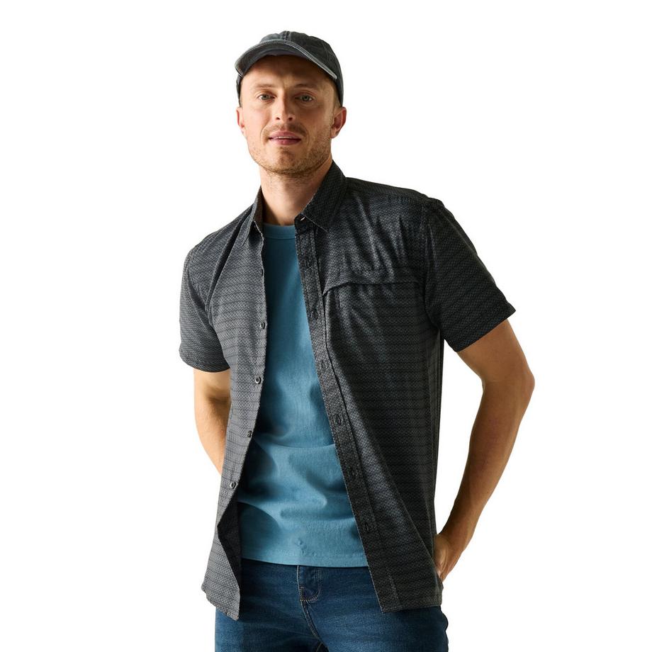 Regatta  Mindano Camicia Triangolo Maniche Corte 