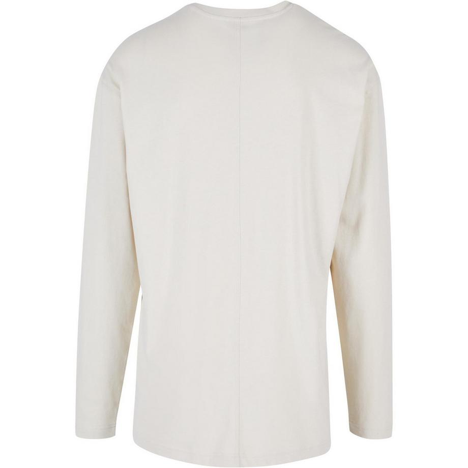 URBAN CLASSICS Oversized Langarm Open Edge T-Shirt  