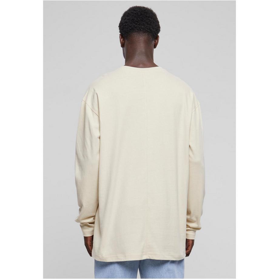 URBAN CLASSICS Oversized Langarm Open Edge T-Shirt  