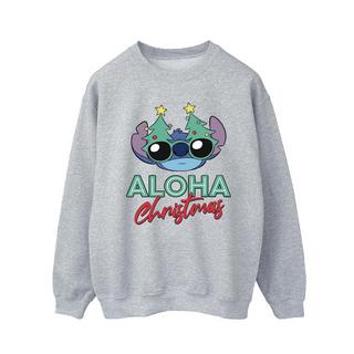 Disney Stitch Aloha Christmas Sweatshirt  