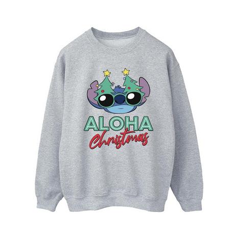 Disney Stitch Aloha Christmas Sweatshirt  