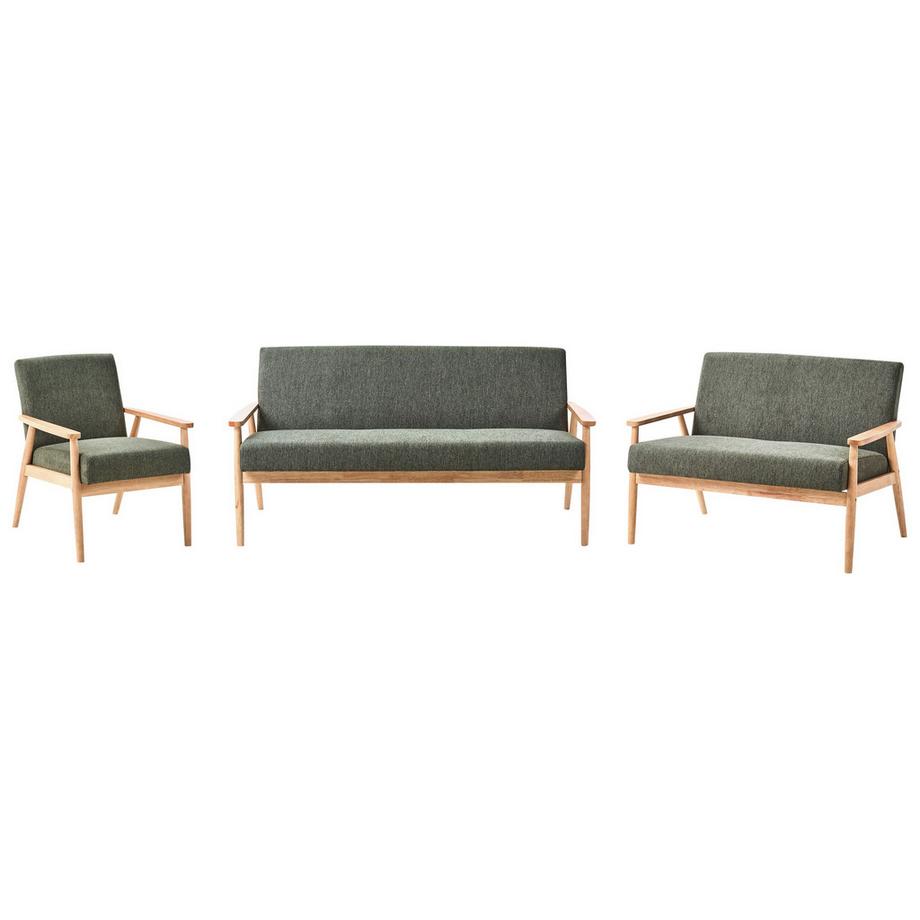 Ensemble de salon en Tissu Rétro ESRUM