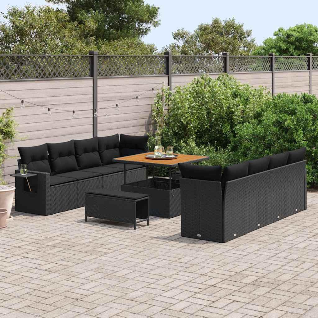 VidaXL Gartensofa-set poly-rattan  