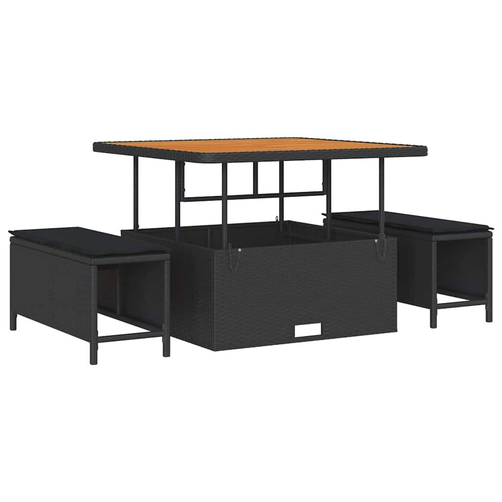 VidaXL Gartensofa-set poly-rattan  