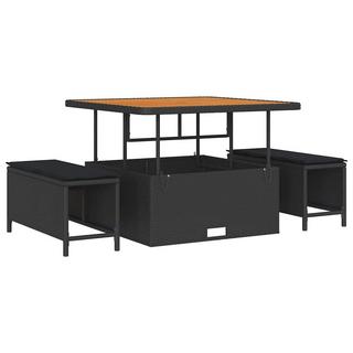 VidaXL Gartensofa-set poly-rattan  