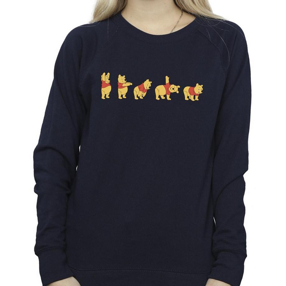 Disney Winnie l'Ourson Pose Yoga Sweatshirt  