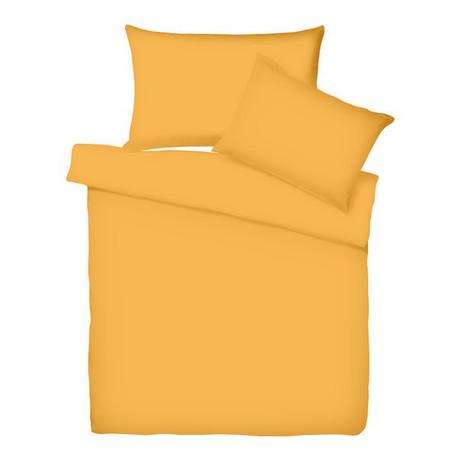 Living Home Uni Satin Housse de Couette  