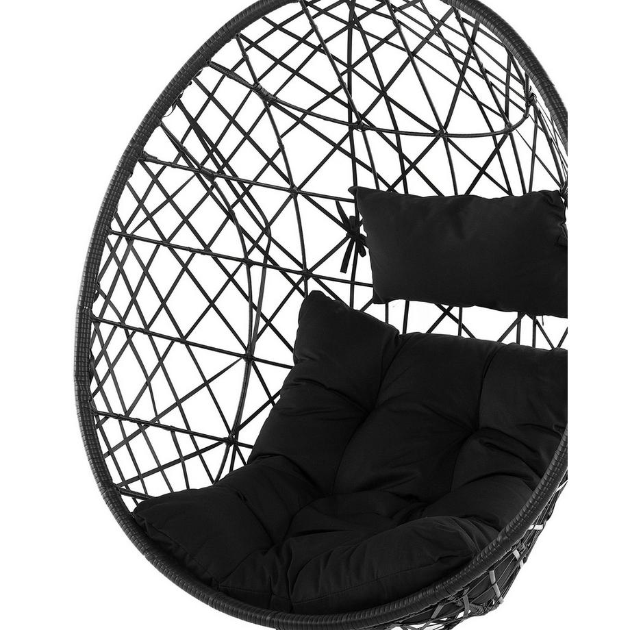 Beliani Hängesessel aus PE Rattan Retro ALATRI  