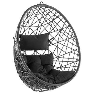 Beliani Sedia sospesa da fissare al soffitto en Rattan sintetico Retrò ALATRI  