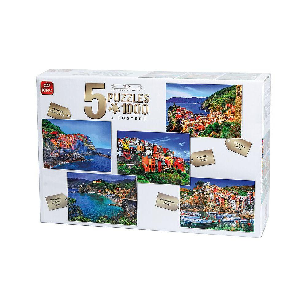 King  Puzzle Italien 5in1 (1000Teile) 