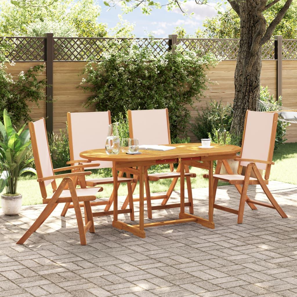 VidaXL set da pranzo da giardino Legno di acacia  