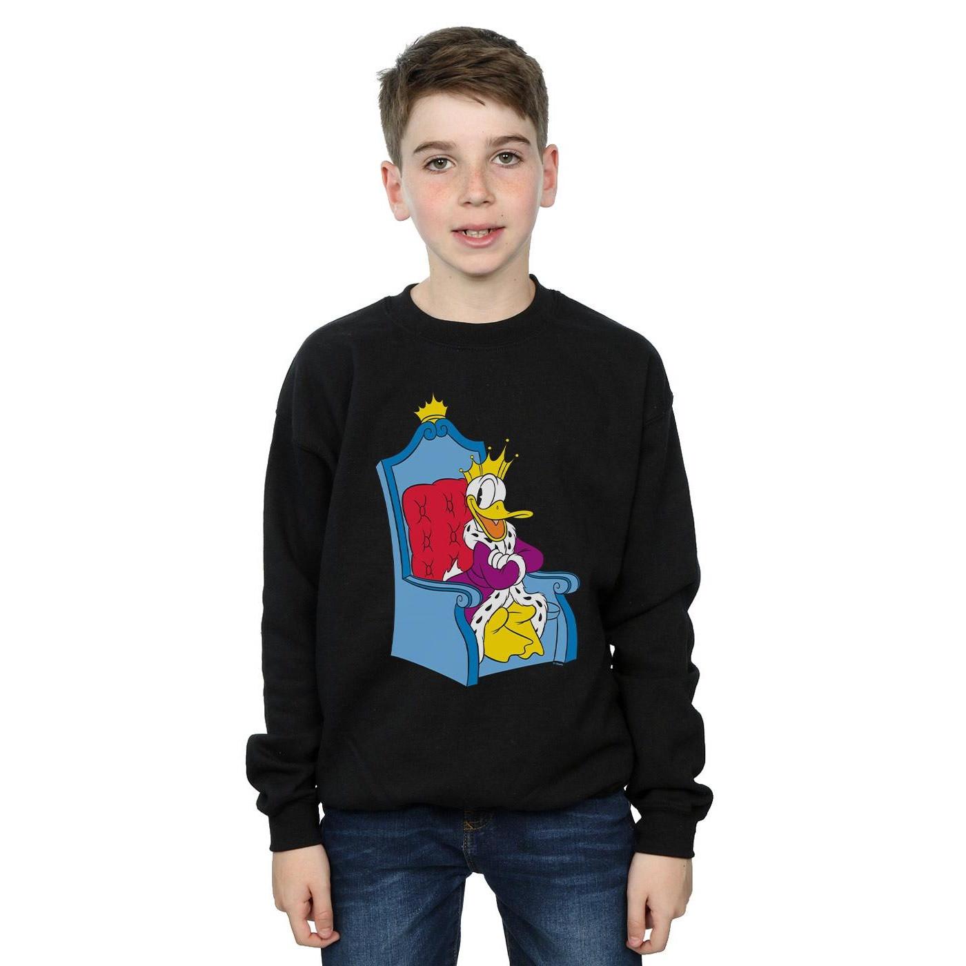 Disney  Donald Duck King Donald Sweatshirt 