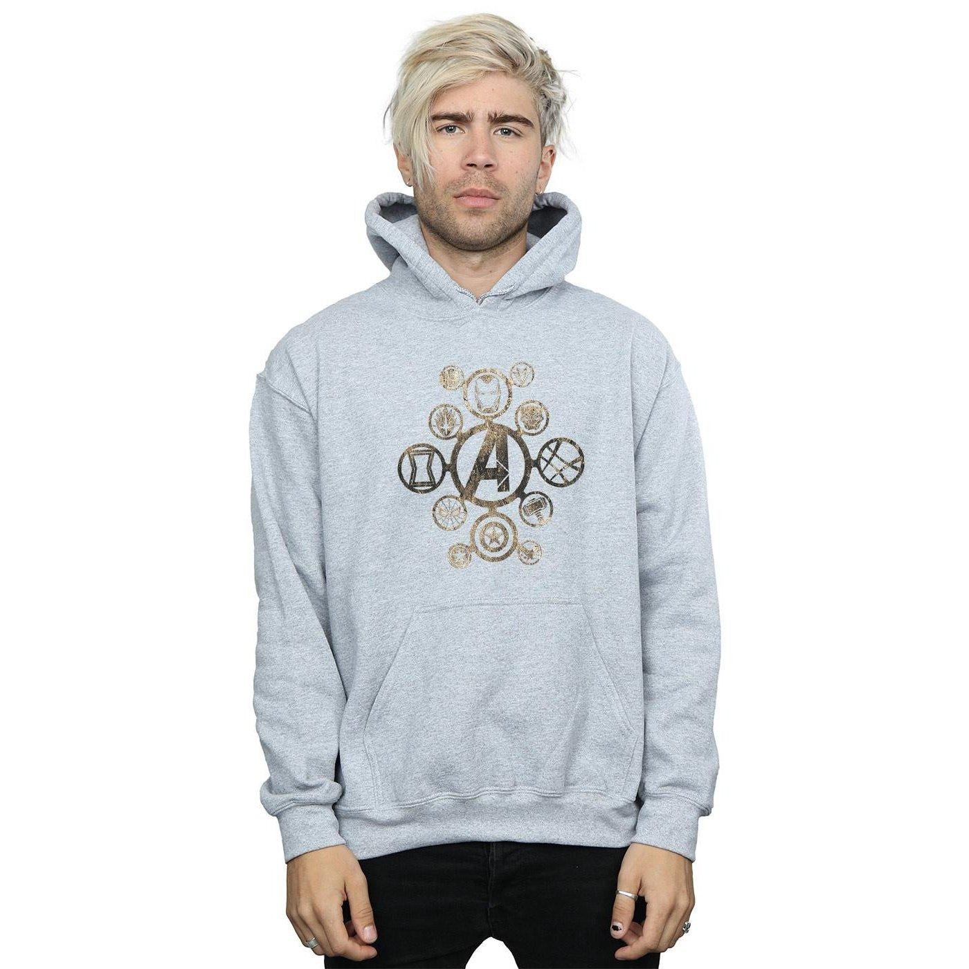 MARVEL Avengers Infinity War Felpa con cappuccio  