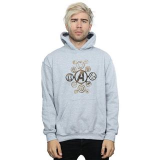 MARVEL Avengers Infinity War Felpa con cappuccio  