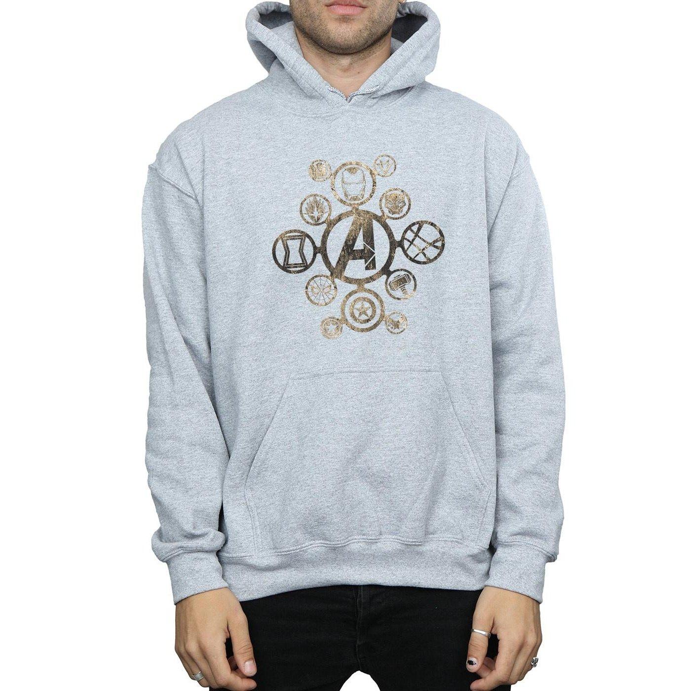 MARVEL Avengers Infinity War Felpa con cappuccio  