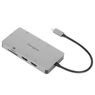 Targus  DOCK423EU Notebook-Dockingstation & Portreplikator Kabelgebunden USB 3.2 Gen 1 (3.1 Gen 1) Type-C Silber 