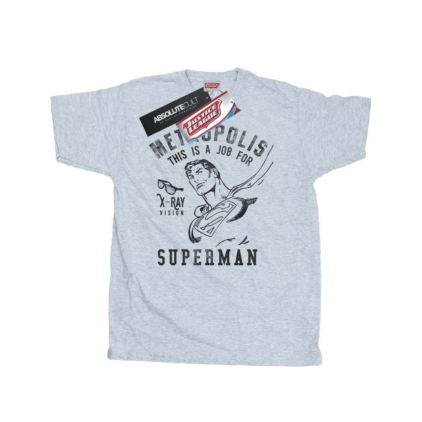 DC COMICS Superman Metropolis This Is A Job For T-Shirt  