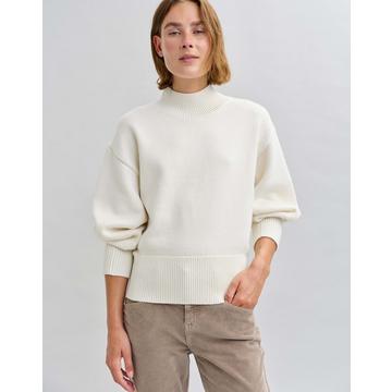 Pull en tricot Pandini Forme en O