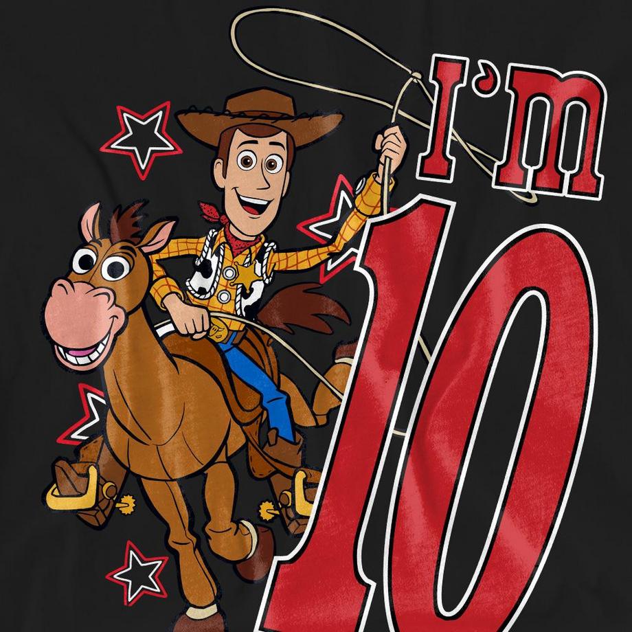 Toy Story T-Shirt I'm 10 Compleanno  