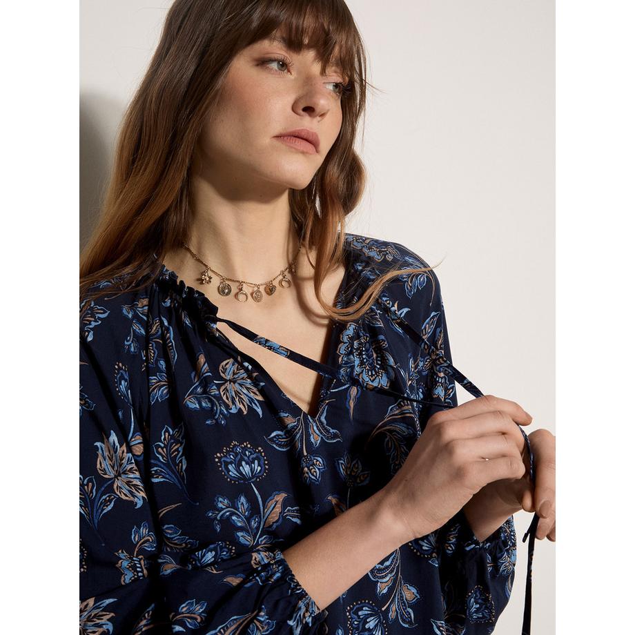 APRICOT  Bluse mit Blumenmuster im Folk-Stil 