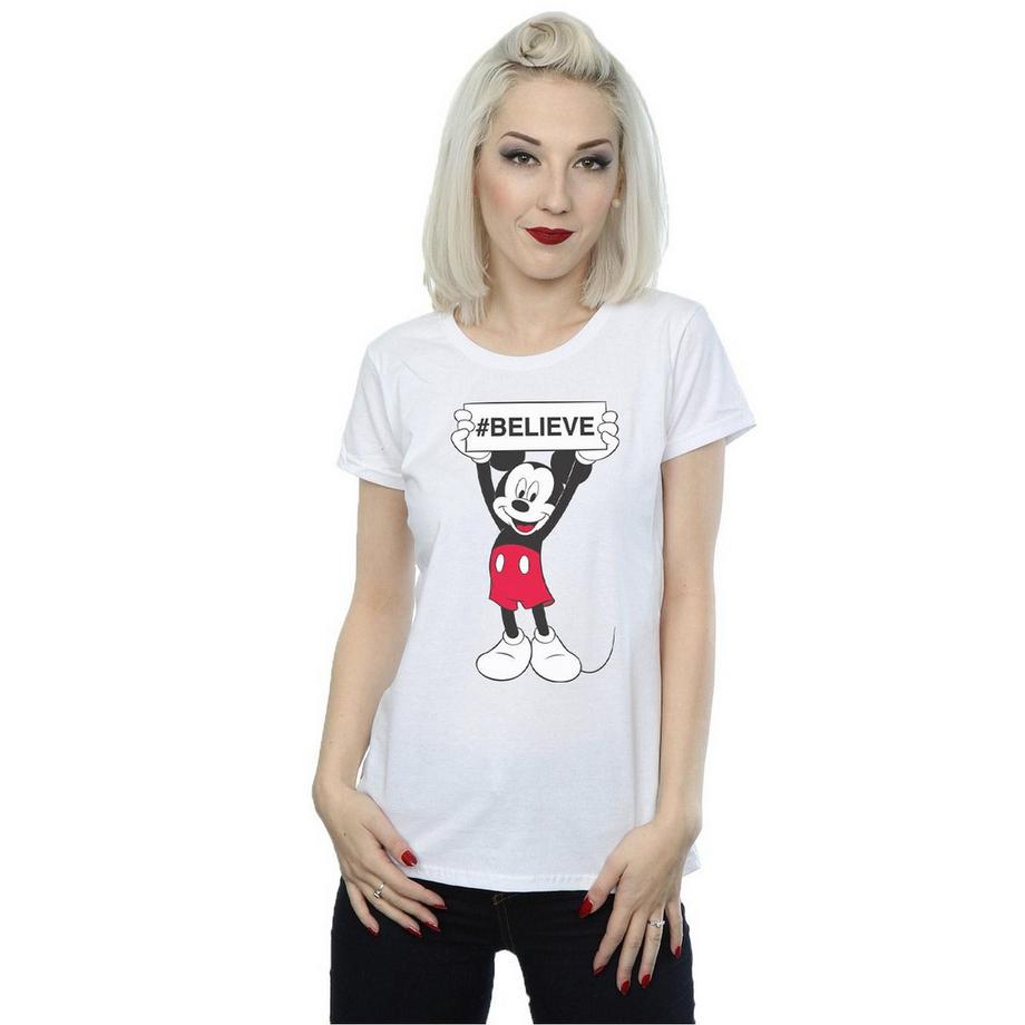 Disney Mickey Mouse Believe T-Shirt  