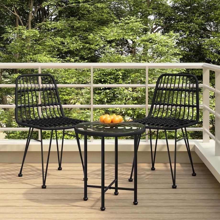 VidaXL Garten essgruppe poly-rattan  