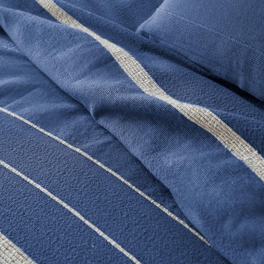 La Redoute Intérieurs Nedo Copriletto a Righe con Frange  