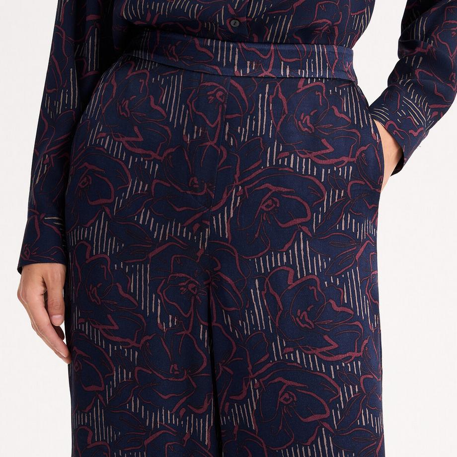 La Redoute Collections Pantaloni Larghi Vita Alta  