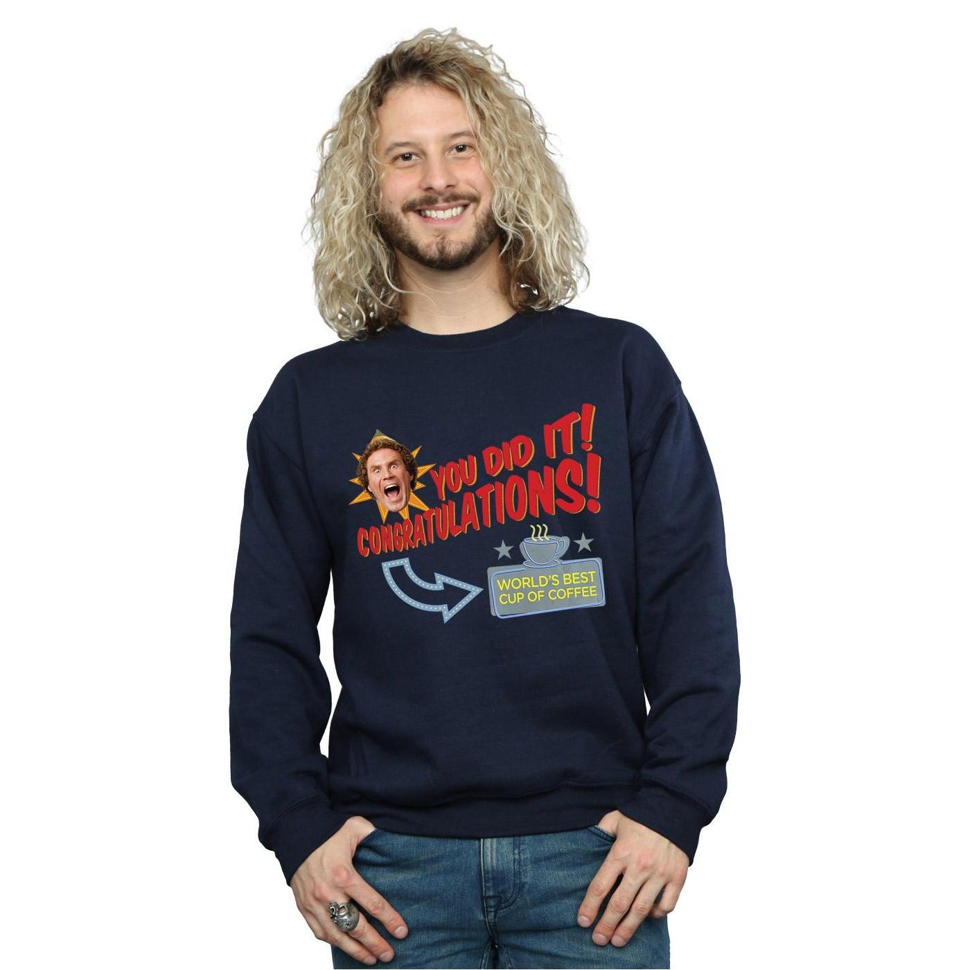 Elf World's Best Coffee Sweatshirt  