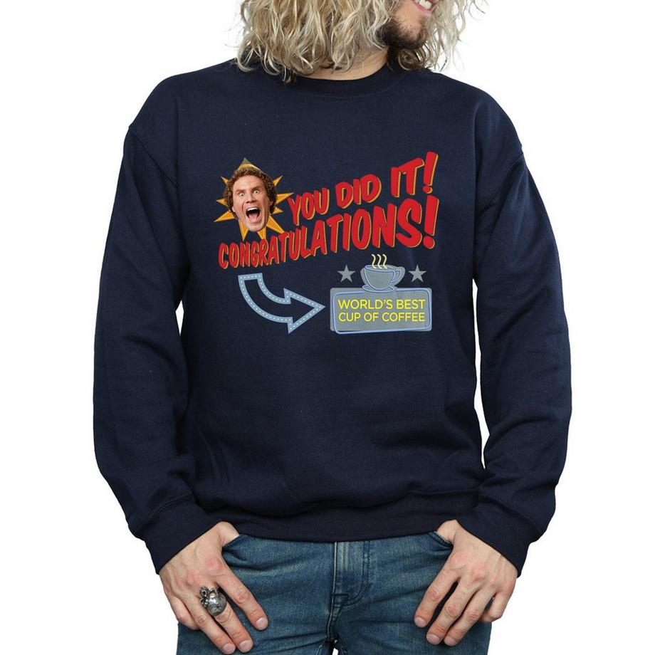 Elf World's Best Coffee Sweatshirt  