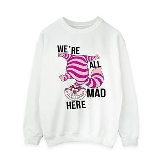 Disney  Alice In Wonderland All Mad Here Sweatshirt 